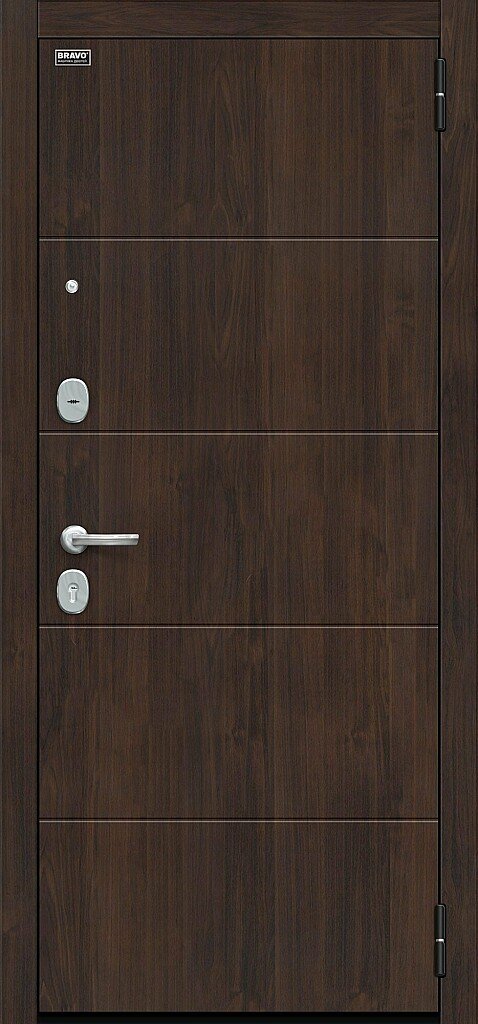 Фото Входная дверь Флэт Kale Almon/Wenge Veralinga BR4592 внешняя сторона